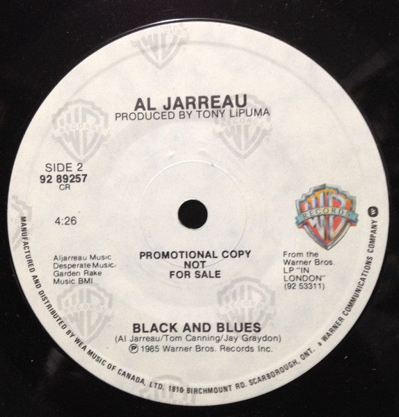 Al Jarreau : Let's Pretend (7", Single, Promo)