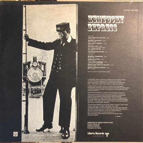 Kentucky Express : Kentucky Express (LP, Album)