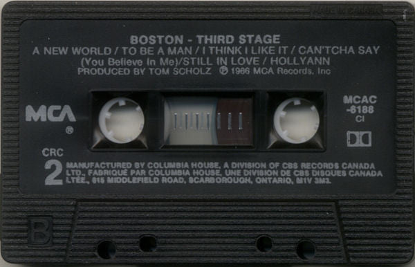 Boston : Third Stage (Cass, Album, Club, Dol)