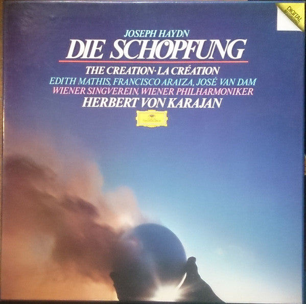 Joseph Haydn - Wiener Singverein, Berliner Philharmoniker, Herbert von Karajan : Die Schöpfung =The Creation = La Création (Box + 2xLP)