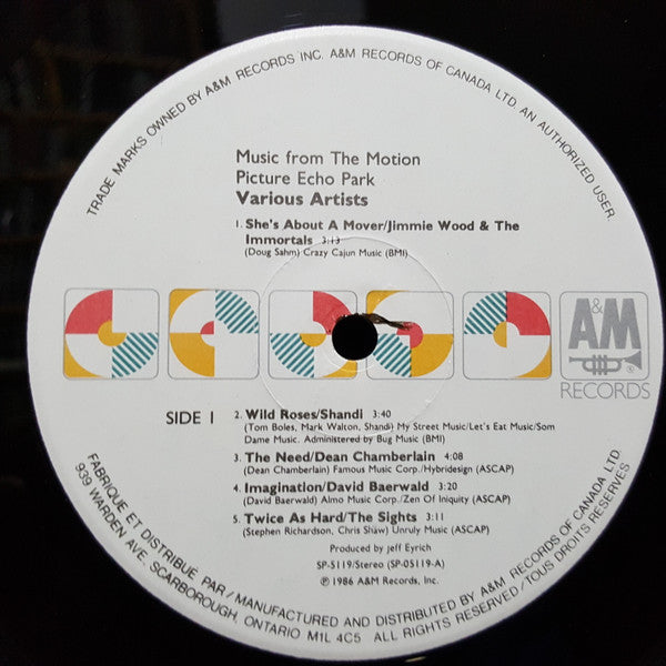 Various : Echo Park - Music From The Motion Picture (LP, Comp)