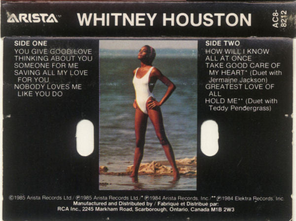 Whitney Houston : Whitney Houston (Cass, Album)