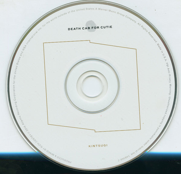 Death Cab For Cutie : Kintsugi (CD, Album)