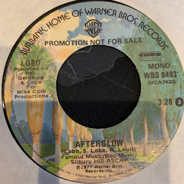 Lobo (3) : Afterglow (7", Promo)