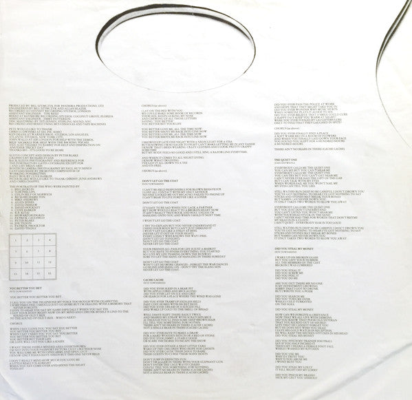 The Who : Face Dances (LP, Album, Qua)