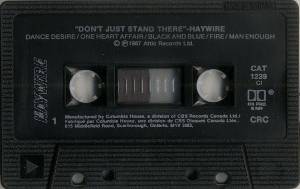 Haywire (2) : Don't Just Stand There (Cass, Album, Club, Dol)