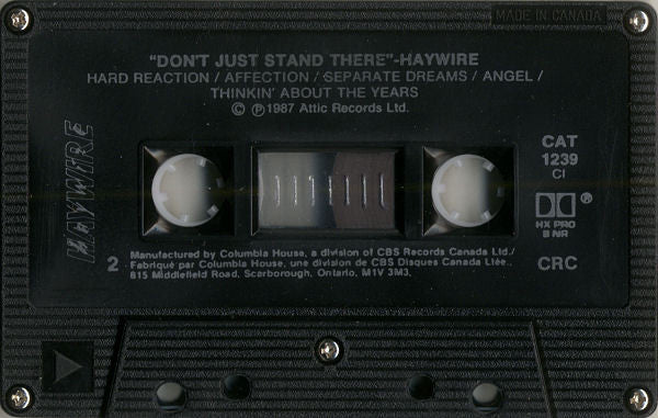 Haywire (2) : Don't Just Stand There (Cass, Album, Club, Dol)