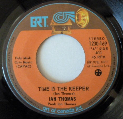 Ian Thomas (2) : Time Is The Keeper (7", Single)