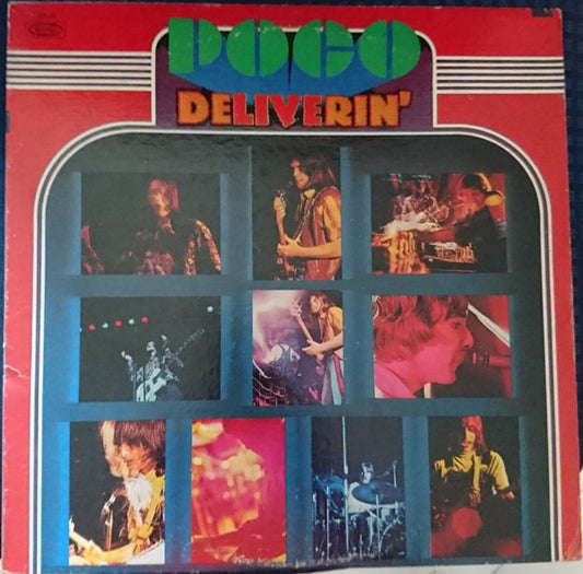 Poco (3) : Deliverin' (LP, Album, Blu)