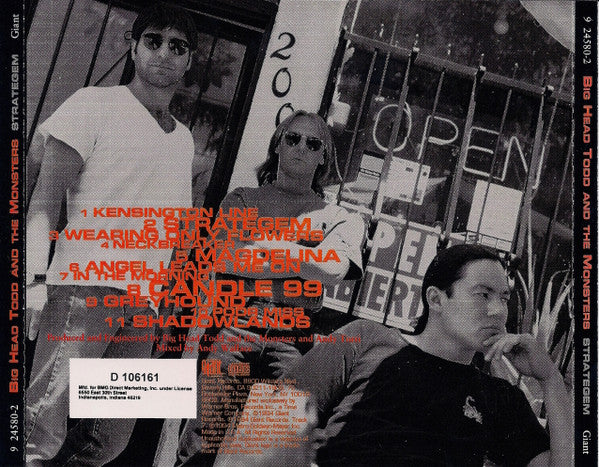 Big Head Todd And The Monsters : Strategem (CD, Album, Club, SRC)