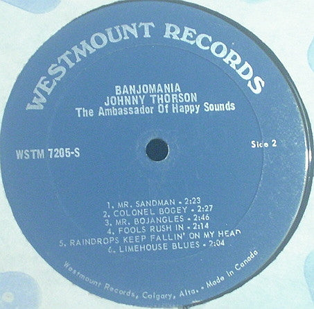 Johnny Thorson : Banjo Mania (LP, Album)