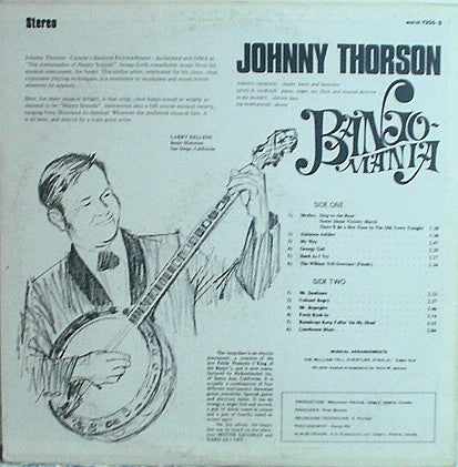 Johnny Thorson : Banjo Mania (LP, Album)