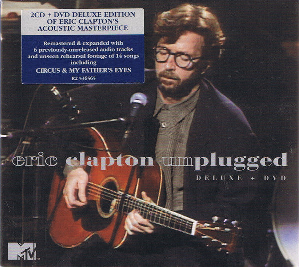 Eric Clapton : Unplugged (2xCD, Album, Dlx, RE, RM + DVD-V)