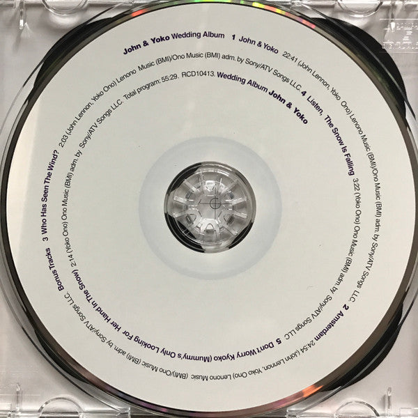 John & Yoko* : Wedding Album (CD, Club, RE, RM)