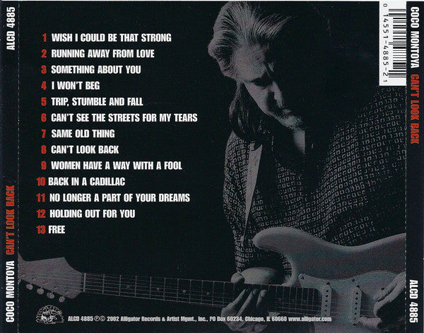 Coco Montoya : Can't Look Back (CD, Album)