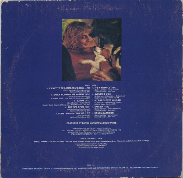 Barry Manilow : Barry Manilow II (LP, Album)