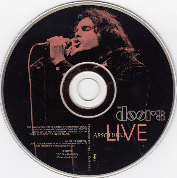 The Doors : Absolutely Live (CD, Album, Club, RE)