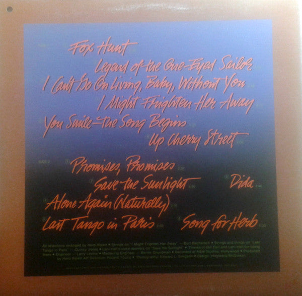 Herb Alpert & The Tijuana Brass : You Smile - The Song Begins (LP, Album)
