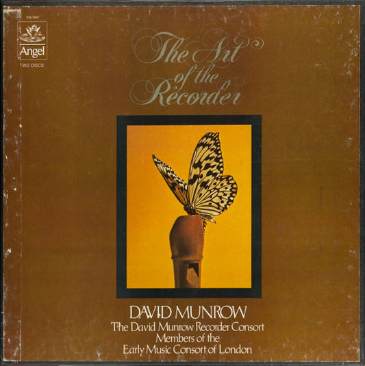 David Munrow, David Munrow Recorder Ensemble, The Early Music Consort Of London : The Art Of The Recorder (2xLP + Box)