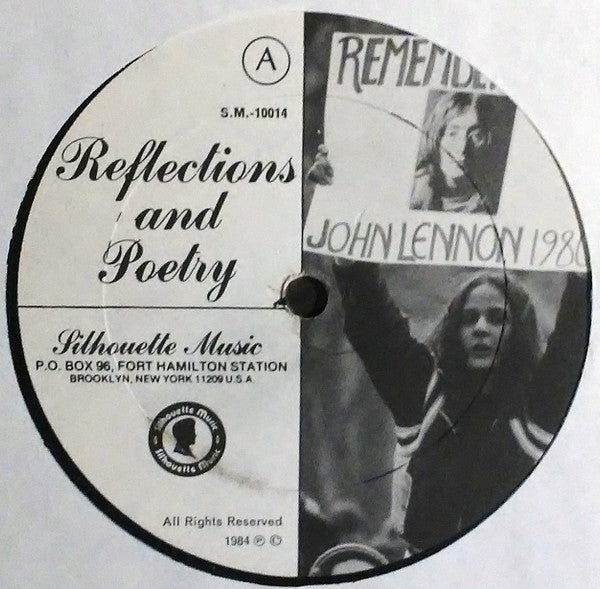 John Lennon & Yoko Ono : Reflections & Poetry  (2xLP, Mono, Ltd, Num, Gat)