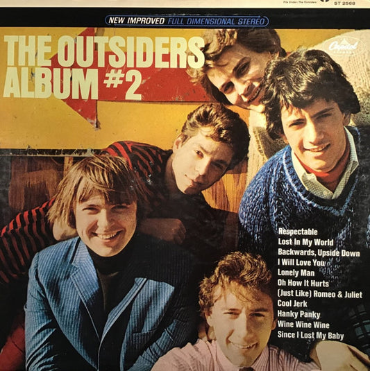 The Outsiders (4) : The Outsiders Album #2 (LP, Album)