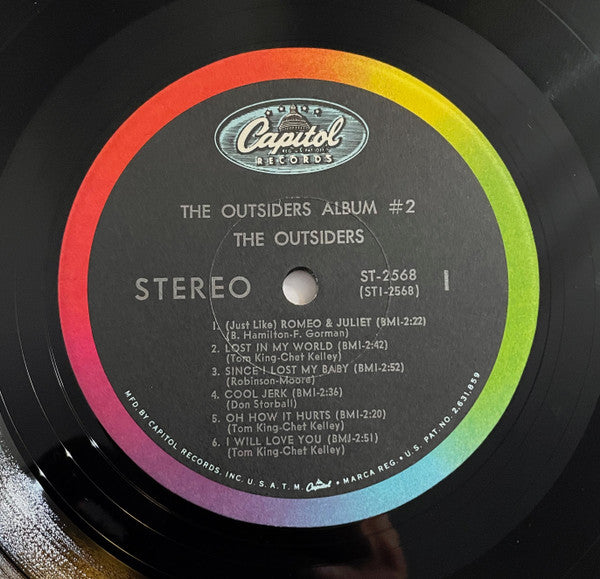 The Outsiders (4) : The Outsiders Album #2 (LP, Album)