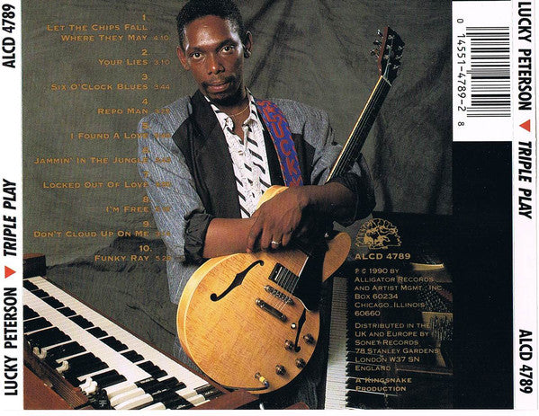 Lucky Peterson : Triple Play (CD, Album, RE)