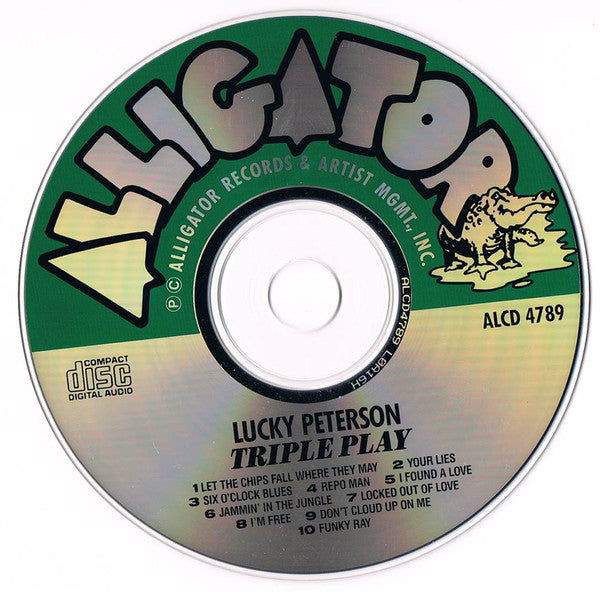 Lucky Peterson : Triple Play (CD, Album, RE)