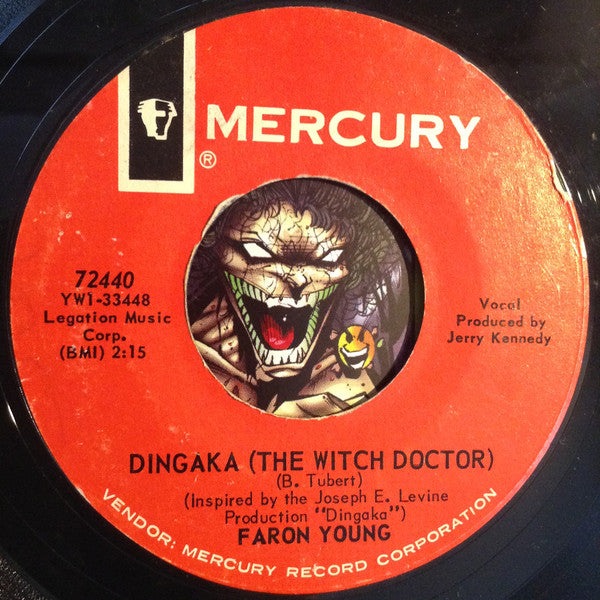 Faron Young : Nothing Left To Lose / Dingaka (The Witch Doctor) (7", Single, Styrene)