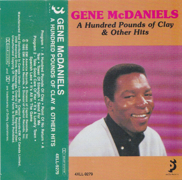 Eugene McDaniels : A Hundred Pounds Of Clay & Other Hits (Cass, Comp)