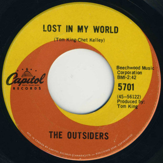 The Outsiders (4) : Respectable / Lost In My World (7", Single)