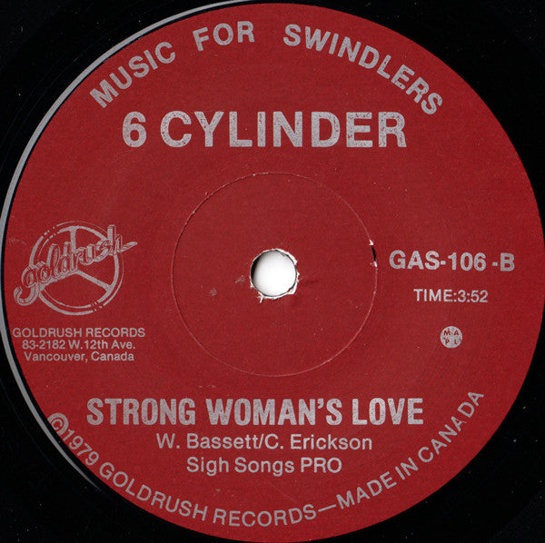 6 Cylinder : Ain't Nobody Here But Us Chickens (7", Single)