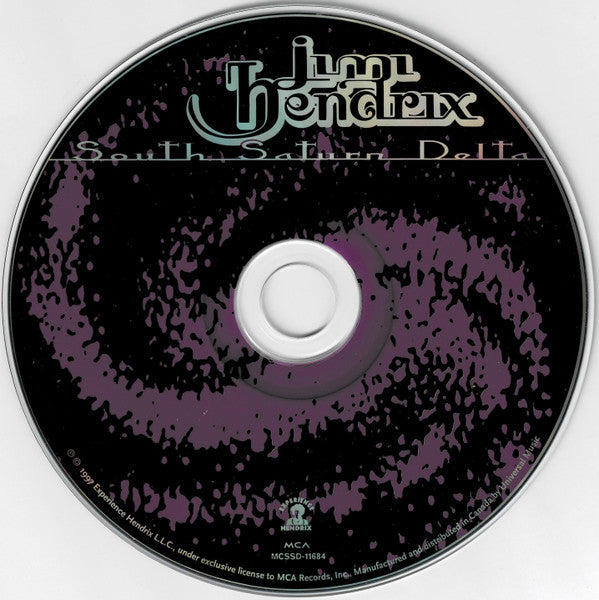 Jimi Hendrix : South Saturn Delta (CD, Comp, RM)
