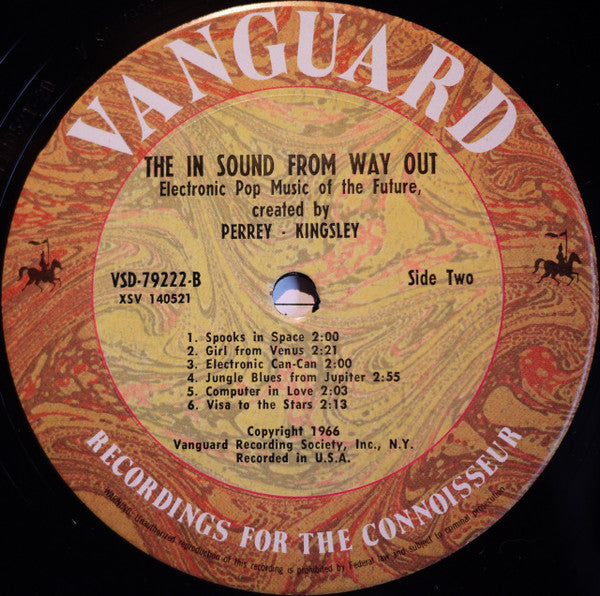 Perrey & Kingsley : The In Sound From Way Out! (LP, Album, RE)