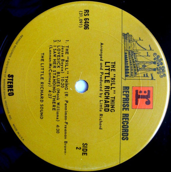 Little Richard : The Rill Thing (LP, Album)