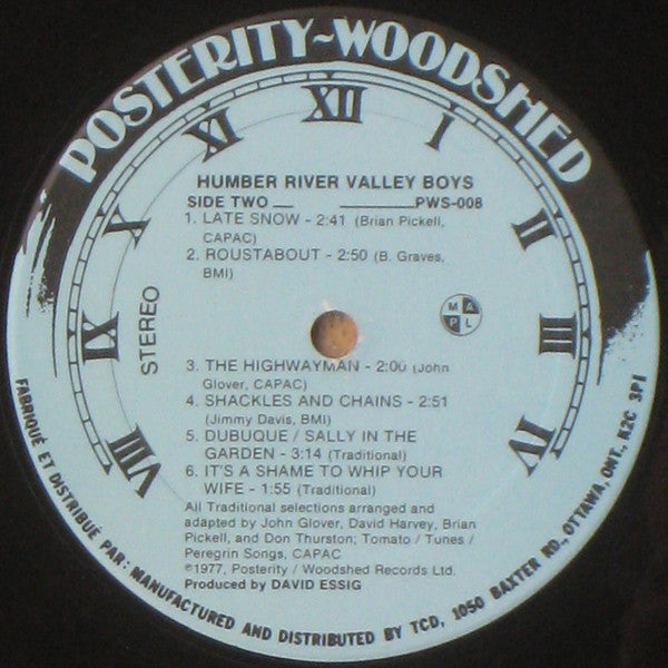 Humber River Valley Boys : Humber River Valley Boys (LP, Album)