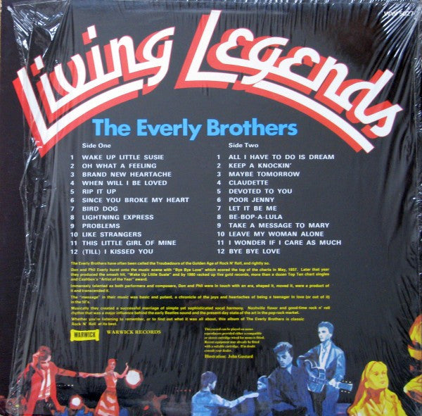 The Everly Brothers* : Living Legends (LP, Comp)