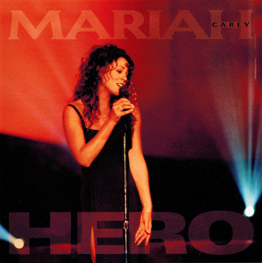 Mariah Carey : Hero (CD, Maxi, RE, Red)