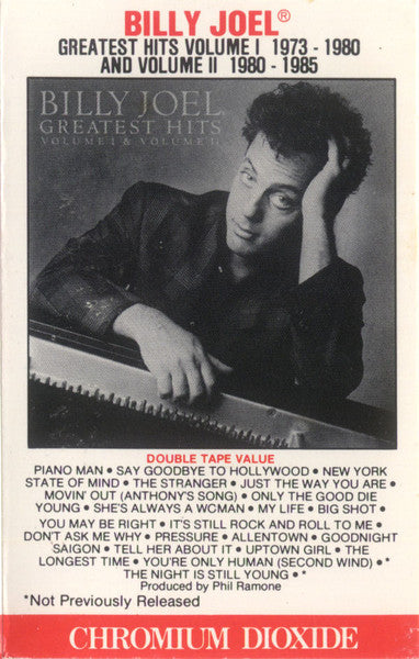 Billy Joel : Greatest Hits: Volume I & Volume II (Cass, Comp, CrO)
