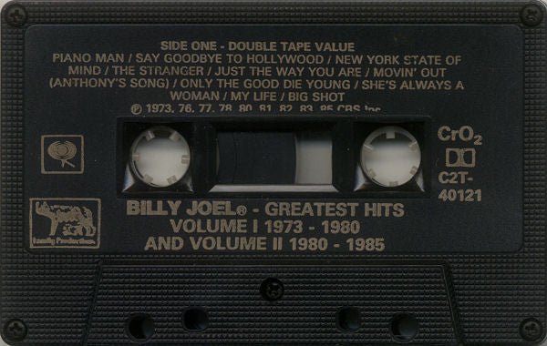 Billy Joel : Greatest Hits: Volume I & Volume II (Cass, Comp, CrO)