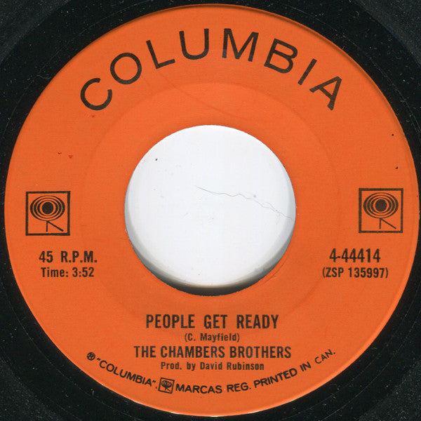 The Chambers Brothers : Time Has Come Today (7")