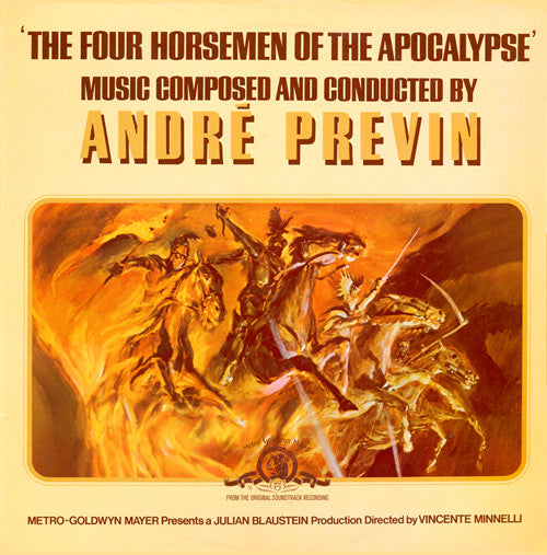 André Previn : The 4 Horsemen Of The Apocalypse (Original Sound Track) (LP, RE)