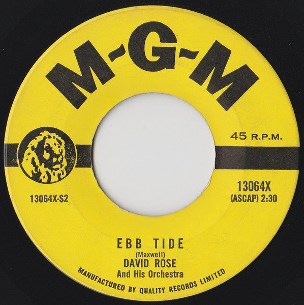 David Rose And His Orchestra* : The Stripper (7")