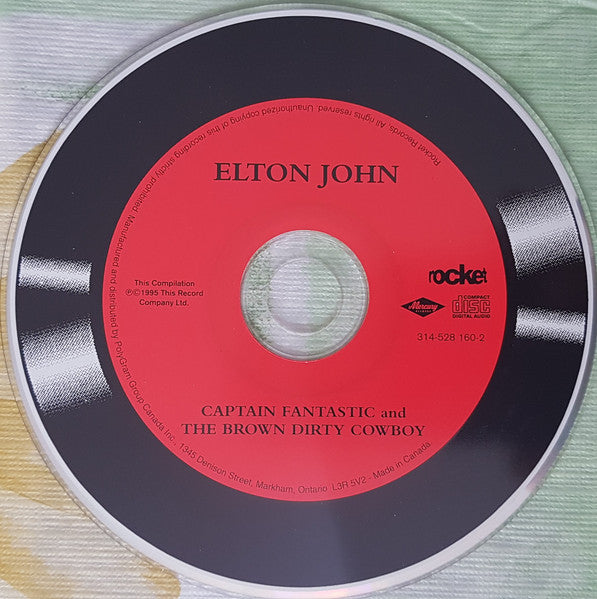 Elton John : Captain Fantastic And The Brown Dirt Cowboy (CD, Album, RE, RM)