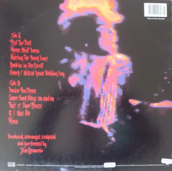 Jean Beauvoir : Drums Along The Mohawk (LP, Album)