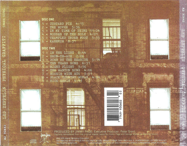 Led Zeppelin : Physical Graffiti (2xCD, Album, Club, RE, RM)