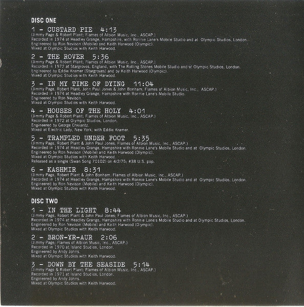 Led Zeppelin : Physical Graffiti (2xCD, Album, Club, RE, RM)
