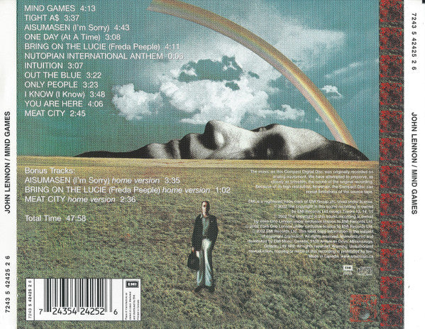 John Lennon : Mind Games (CD, Album, RM)