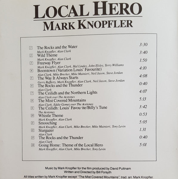 Mark Knopfler : Local Hero (CD, Album)