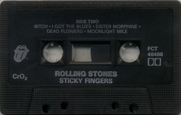 The Rolling Stones : Sticky Fingers (Cass, Album, RE, CrO)